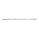 Diamond Teardrop Iced Bracelet
