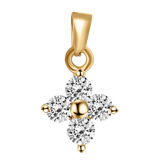 Diamond Clover Charm
