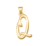 Large Cursive Letter Charms