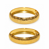 Patterned Clip-On Bangles