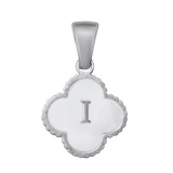 Reversible Initial Flower Charm