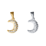 Diamond Moon Charm