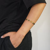 Thick Gold Bracelet