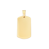 Dog Tag Blank Pendant