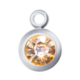 Round Birth Stone Charms