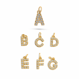 Small Diamond Letter Charms (A-Z)