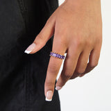 Purple Eternity Ring