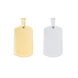 Dog Tag Blank Pendant
