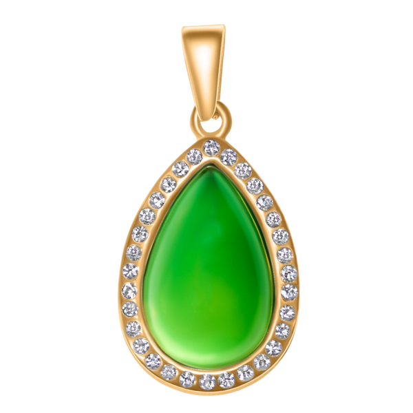 Green Diamond Charm