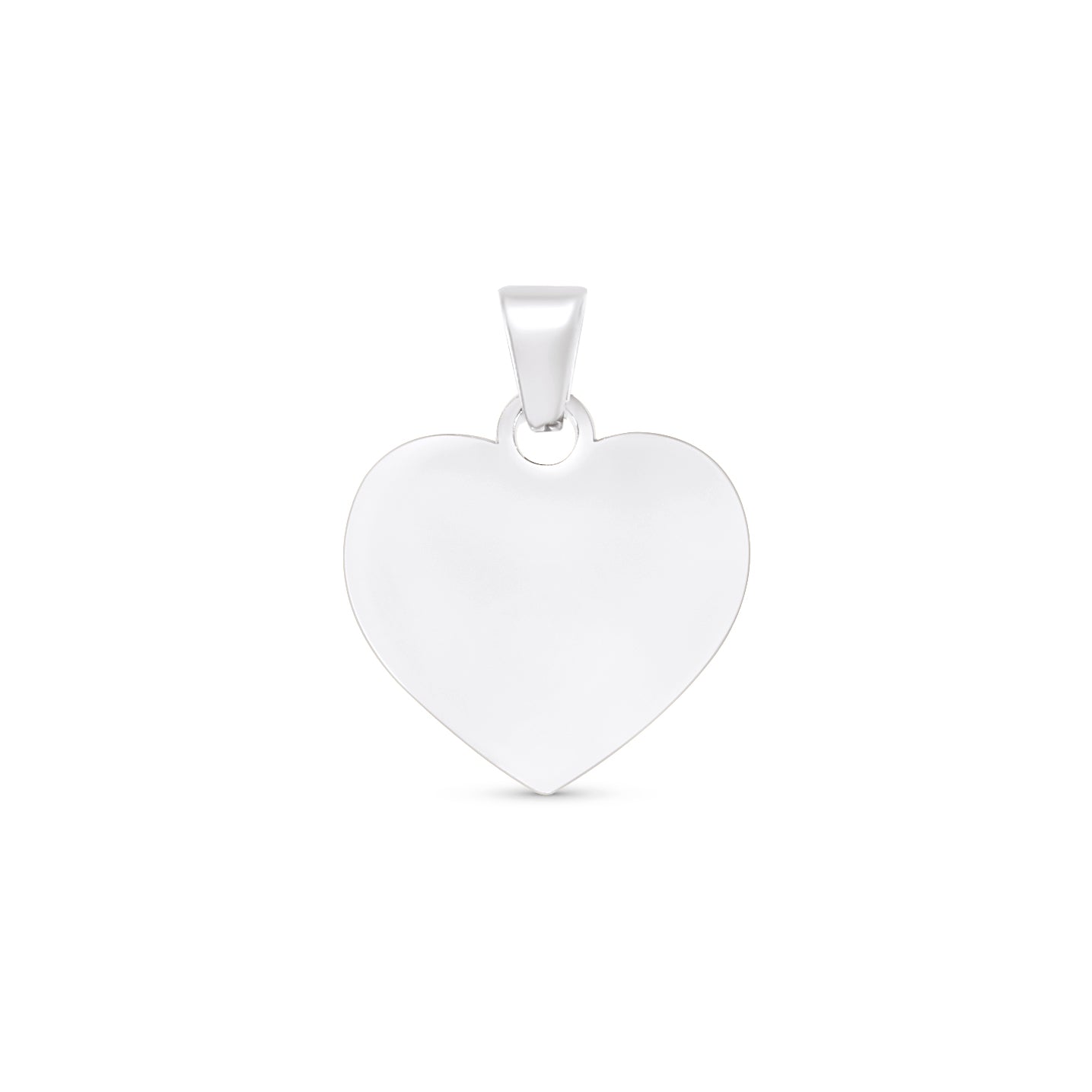 Blank Heart Pendant