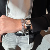 12mm Diamond Cuban Bracelet