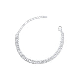 Flat Chain Link Bracelet