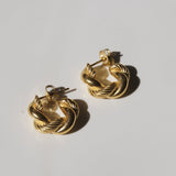 Twisty Round Earrings