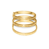 Patterned Clip-On Bangles