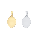 Oval Blank Pendant