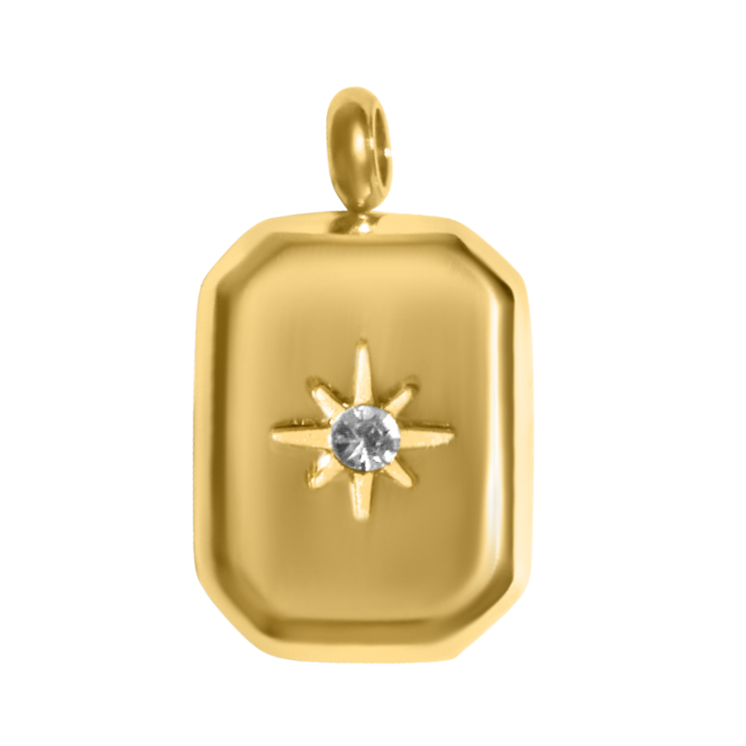 Diamond Star Pendant Charm