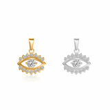 Diamond Evil Eye Charm