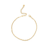 Twisted Snake Chain Anklet