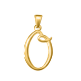 Large Cursive Letter Charms