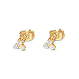 3 Diamond Studs