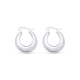 Chunky Hoop Earrings