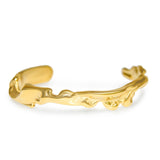 Gold Chunks Cuff Bracelet