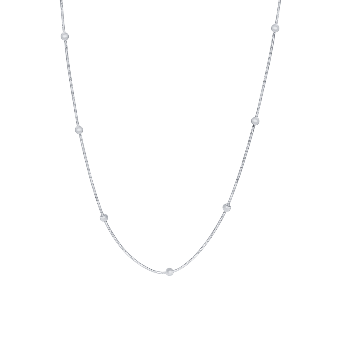 Spaced Out Beaded Necklace