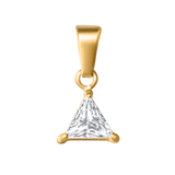 Diamond Triangle Charm
