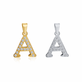 Diamond Letter Charm (A-Z)