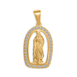 Gold Diamond Religious Charm