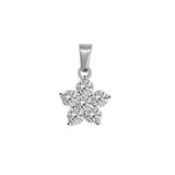 Diamond Flower Charm