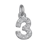 Small Diamond Number Charms
