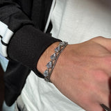 Diamond Teardrop Iced Bracelet