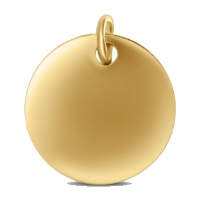 Blank Circle Charm