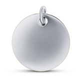 Blank Circle Charm