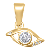 Simple Diamond Eye Charm