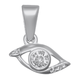 Simple Diamond Eye Charm