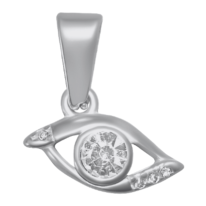 Simple Diamond Eye Charm