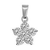 Diamond Flower Charm