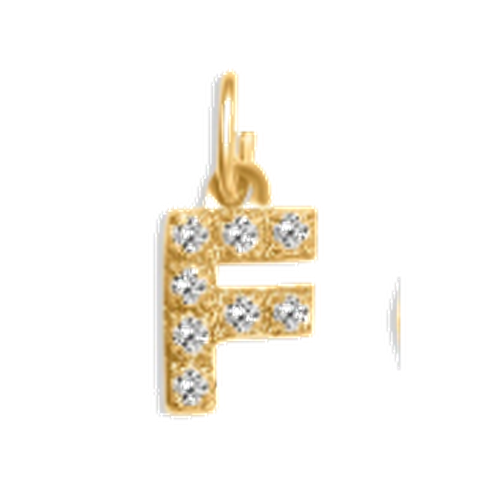 Small Diamond Letter Charms (A-Z)