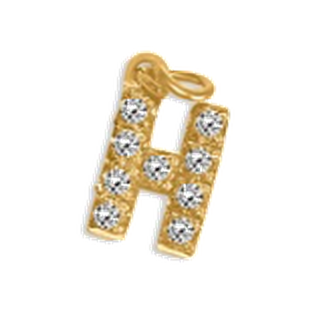 Small Diamond Letter Charms (A-Z)