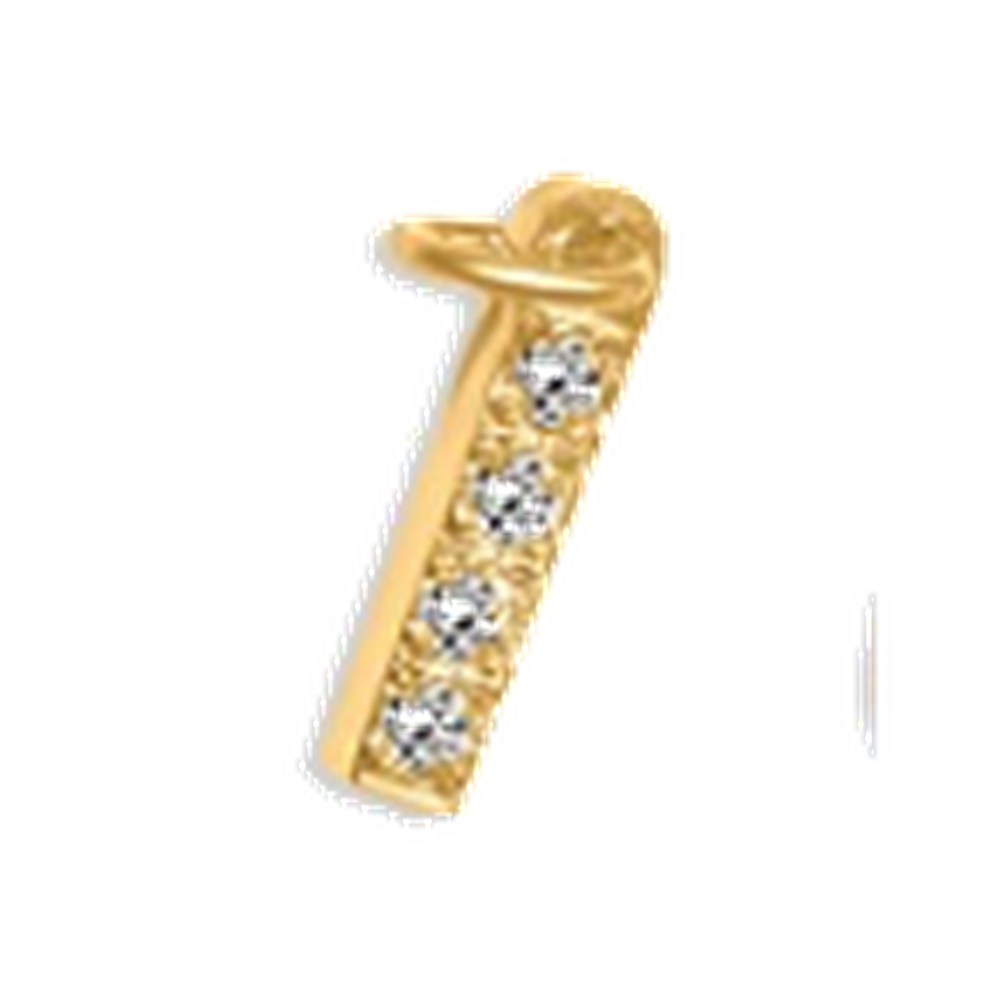 Small Diamond Letter Charms (A-Z)