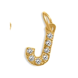 Small Diamond Letter Charms (A-Z)