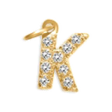 Small Diamond Letter Charms (A-Z)