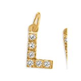 Small Diamond Letter Charms (A-Z)