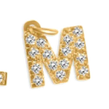 Small Diamond Letter Charms (A-Z)