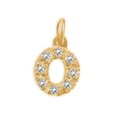 Small Diamond Letter Charms (A-Z)