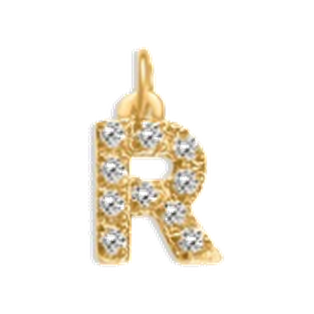 Small Diamond Letter Charms (A-Z)