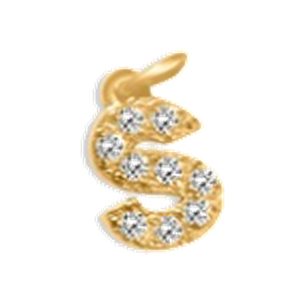 Small Diamond Letter Charms (A-Z)