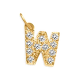 Small Diamond Letter Charms (A-Z)